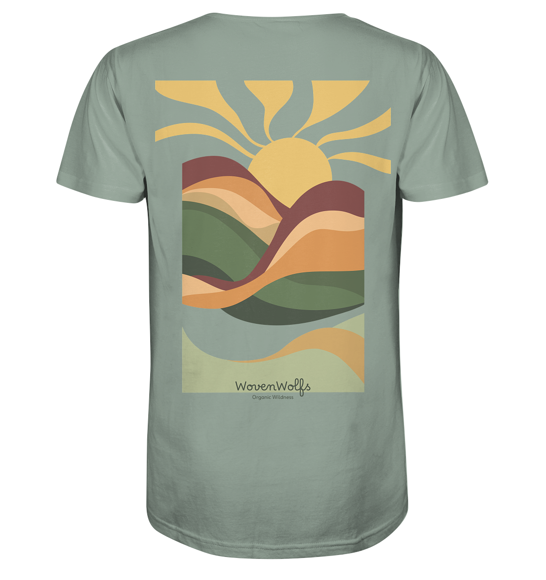 "Sunset hill" - Biologisch katoen