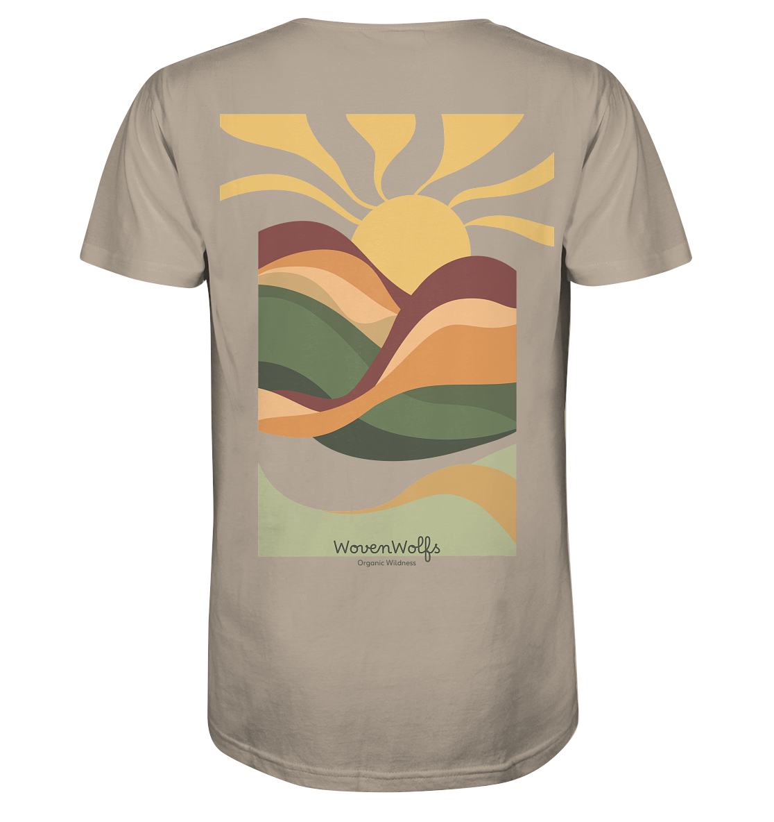 "Sunset hill" - Biologisch katoen