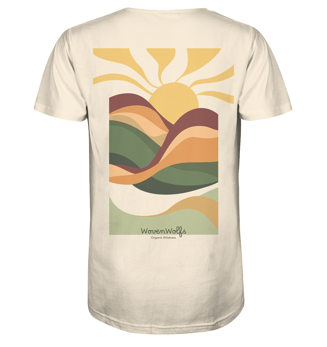 "Sunset hill" - Biologisch katoen